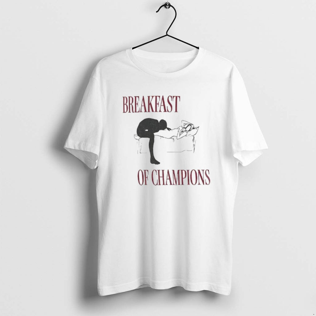 Official Breakfast Of Champions Girls Night Games Adult Humor T-Shirts, Hoodie, Sweatshirt | DripVista.com