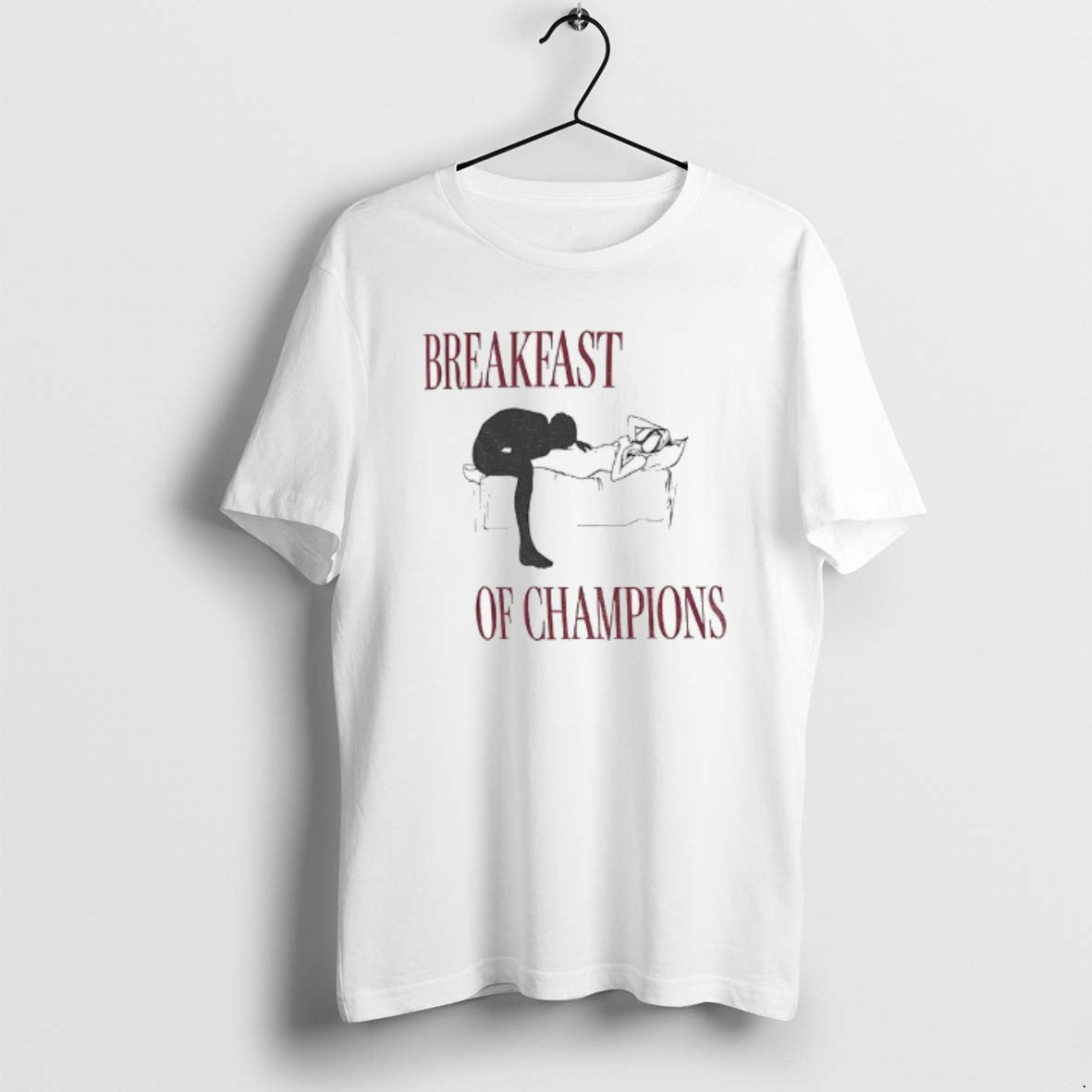 Official Breakfast Of Champions Girls Night Games Adult Humor T-Shirts, Hoodie, Sweatshirt | DripVista.com