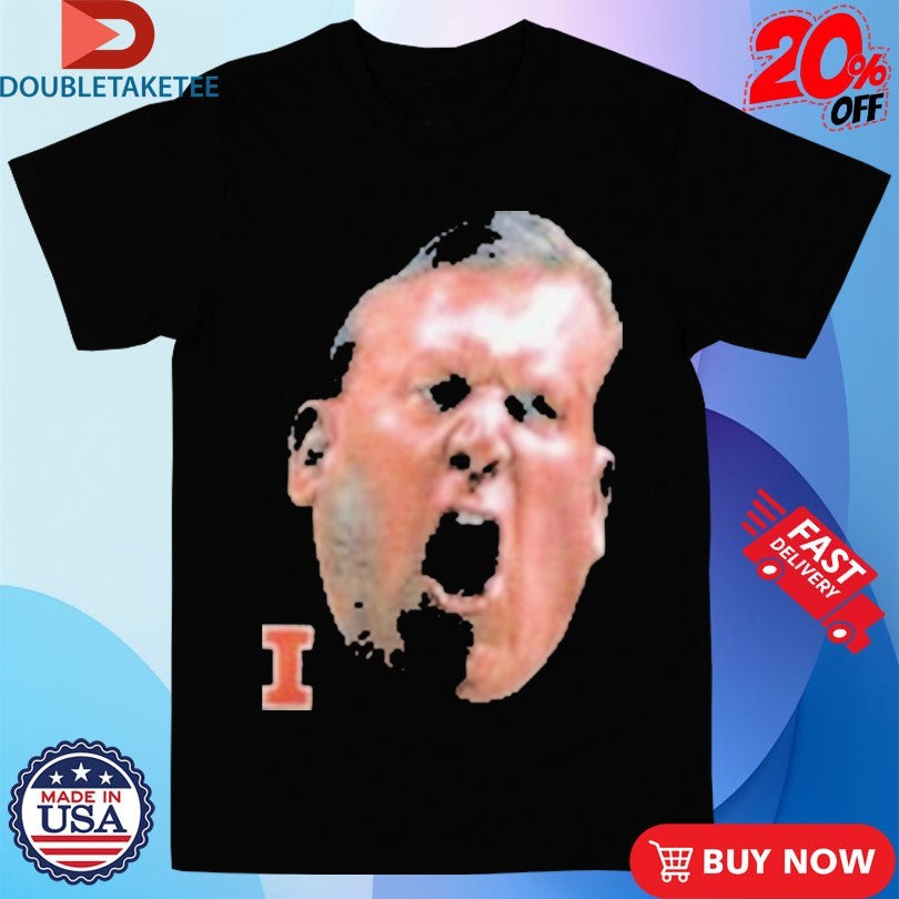 Official Bret Bielema Big Face Shirt