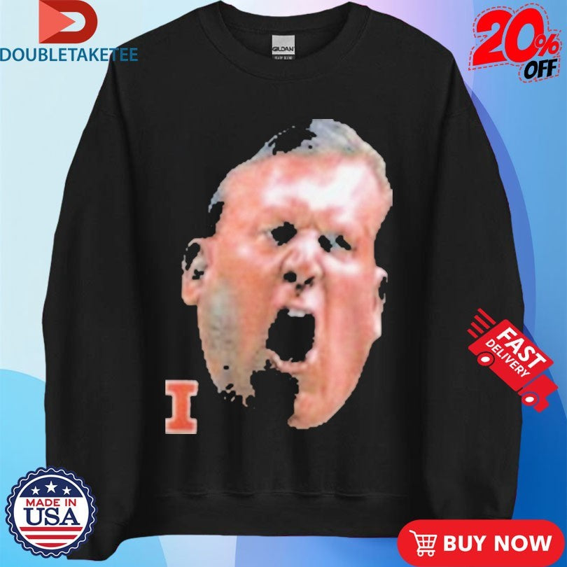 Official Bret Bielema Big Face Shirt