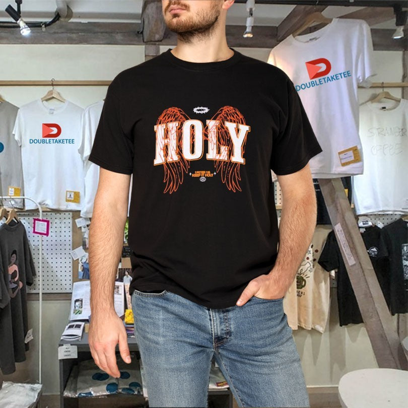 Official Bryson Gray Holy 1 Peter Keep It Holy Wings Shirts