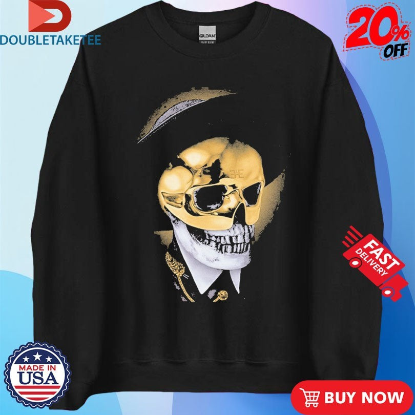Official Busta Rhymes Gold Skull Shirts