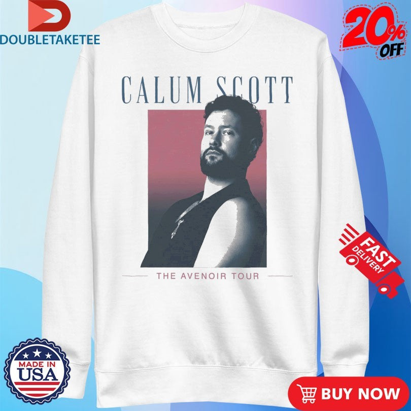 Official Calum Scott The Avenoir Tour Photo Shirts