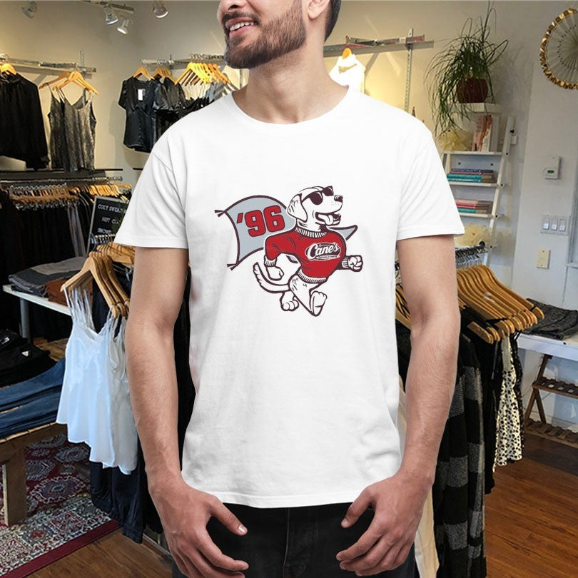 Official Cane’s Gear Varsity ’96 Shirts