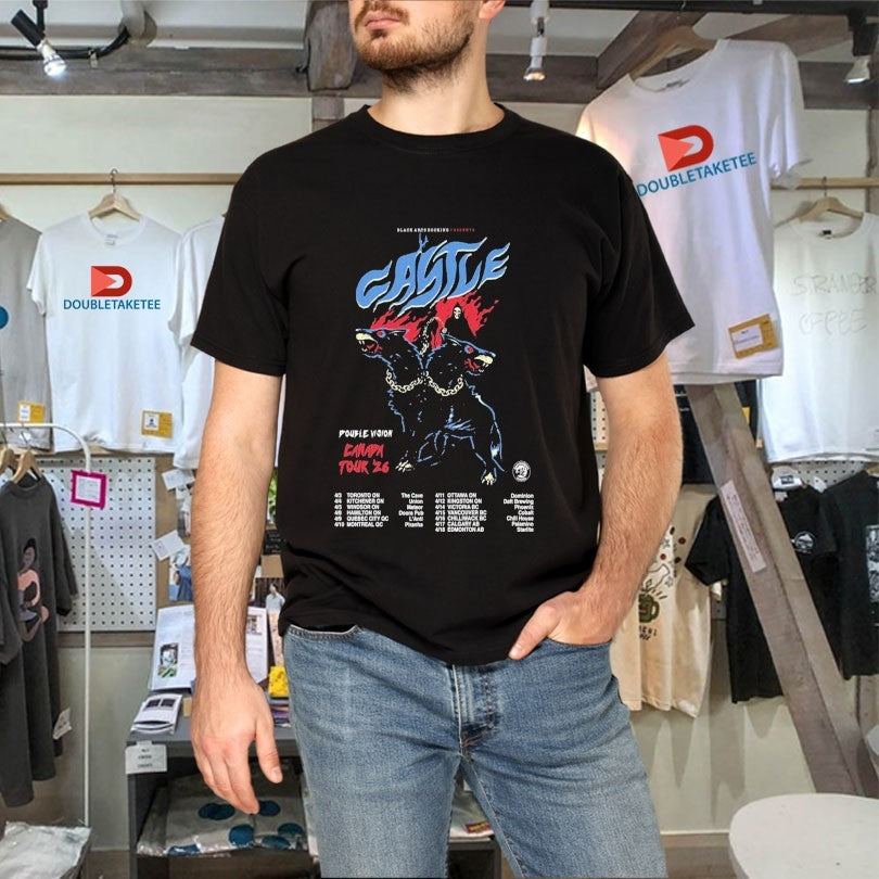 Official Castle Canada Tour 2026 Dates Shirts
