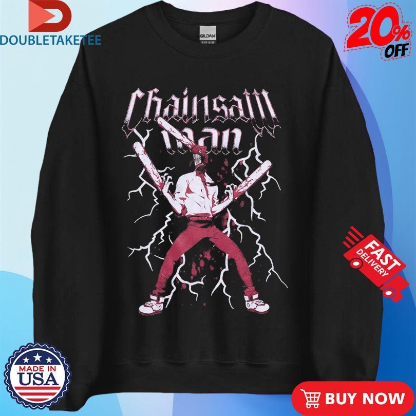 Official Chainsaw Man The Movie Reze Arc Lightning Shirts