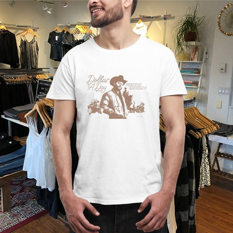 Official Charley Crockett Dollar A Day Cowboy Shirts