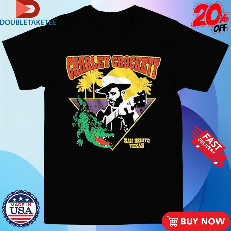 Official Charley Crockett San Benito Texas Gator Shirts