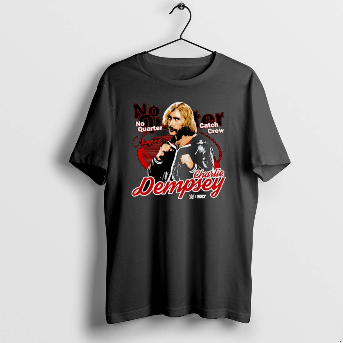 Official Charlie Dempsey Grunge No Quarter Catch Crew Graphic Christmas T-Shirts, Hoodie, Sweatshirt | DripVista.com
