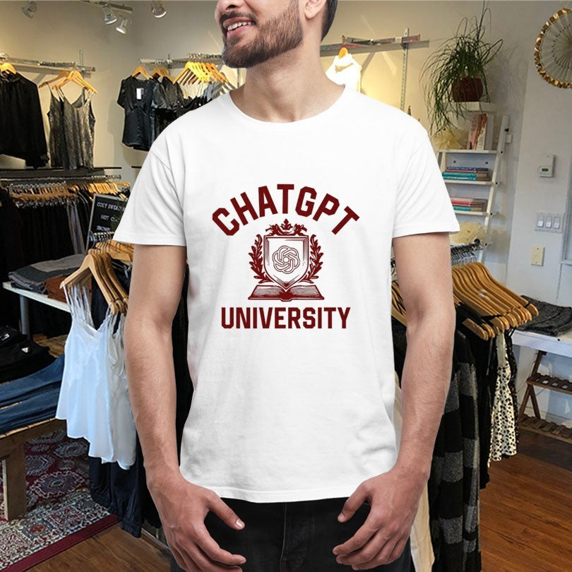 Official ChatGPT University T-Shirtss
