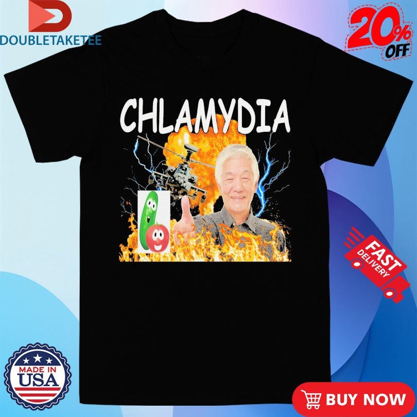 Official Chlamydia Flames Thumb Shirts