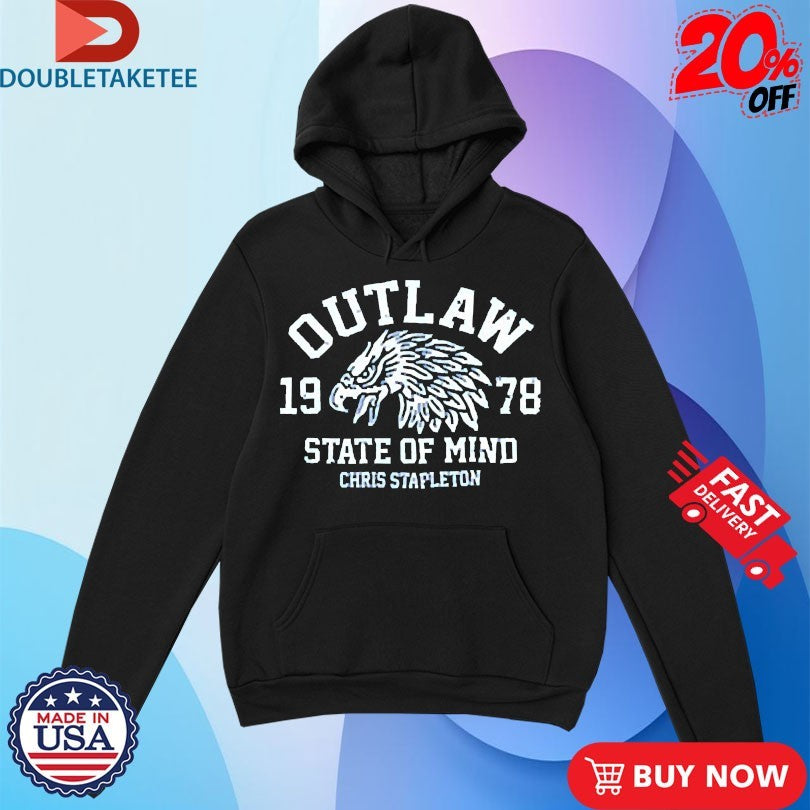 Official Chris Stapleton Outlaw State Of Mind 1978 Eagle Shirts