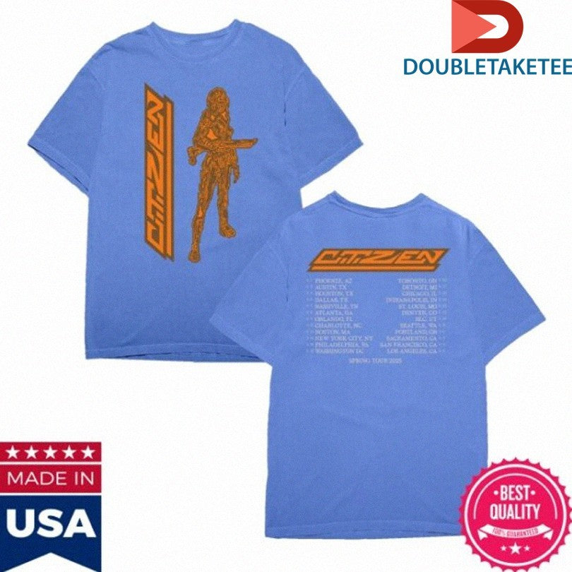Official Citizen Graphik Spring Tour 2025 Shirts