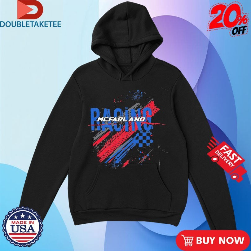 Official Cleetus Mcfarland Racing Tire Tracks Shirts