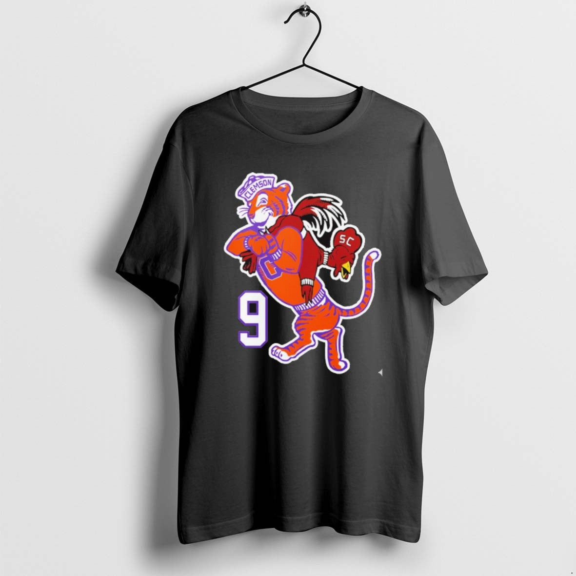Official Clemson Tigers And University Of South Carolina Mascots T-Shirts, Hoodie, Sweatshirt | DripVista.com