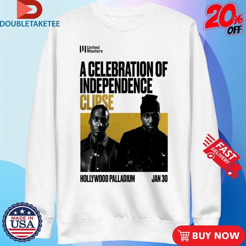 Official Clipse January 30 2026 Hollywood Palladium Shirts