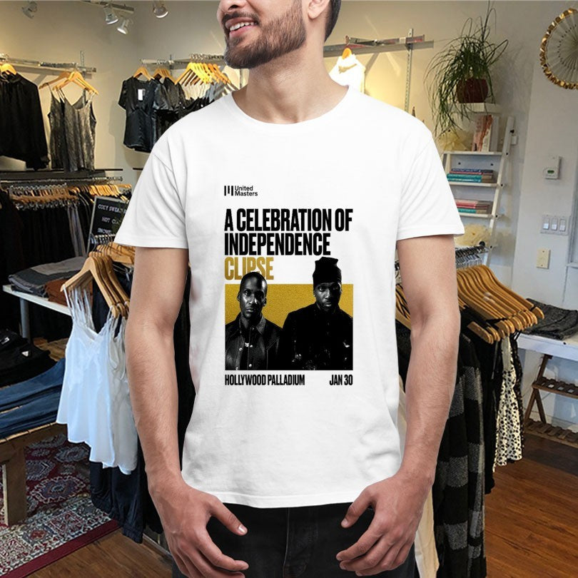 Official Clipse January 30 2026 Hollywood Palladium Shirts