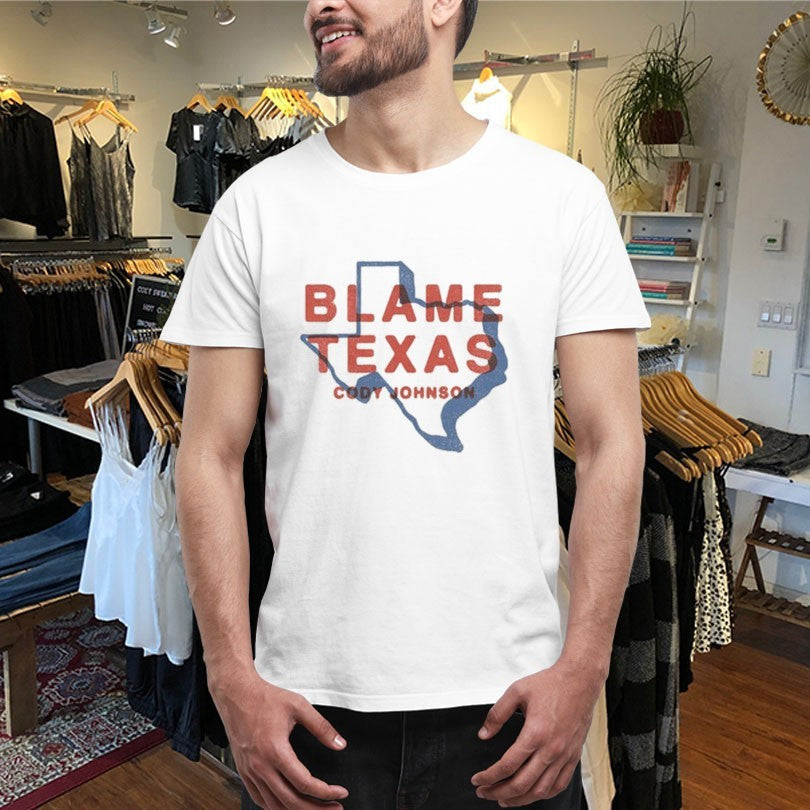 Official Cody Johnson Blame Texas Shirts