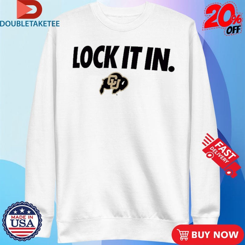 Official Colorado Buffaloes Lock It In Shirts