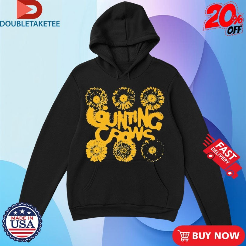 Official Counting Crows 90’s Flower Shirts
