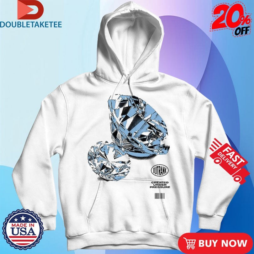 Official Created Under Pressure Outrank Diamond Shirts