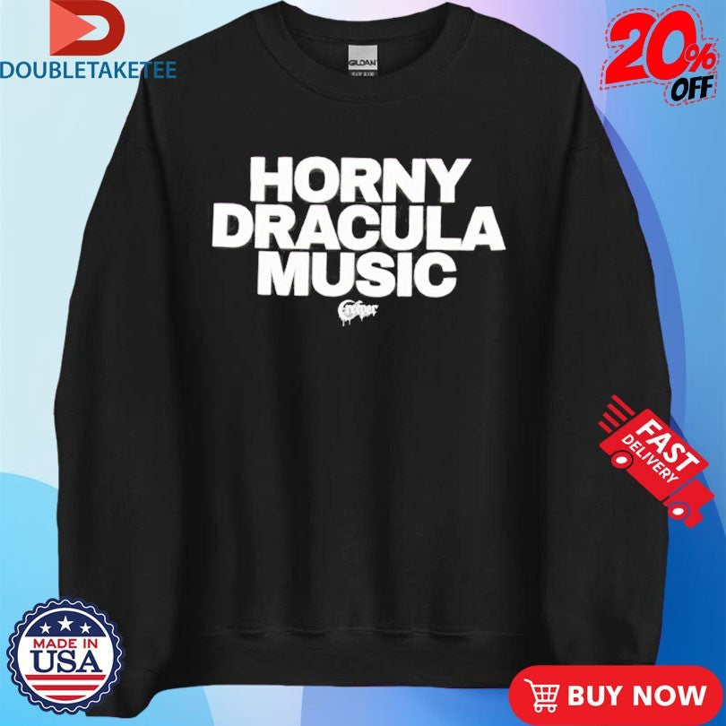 Official Creeper Horny Dracula Music Shirts