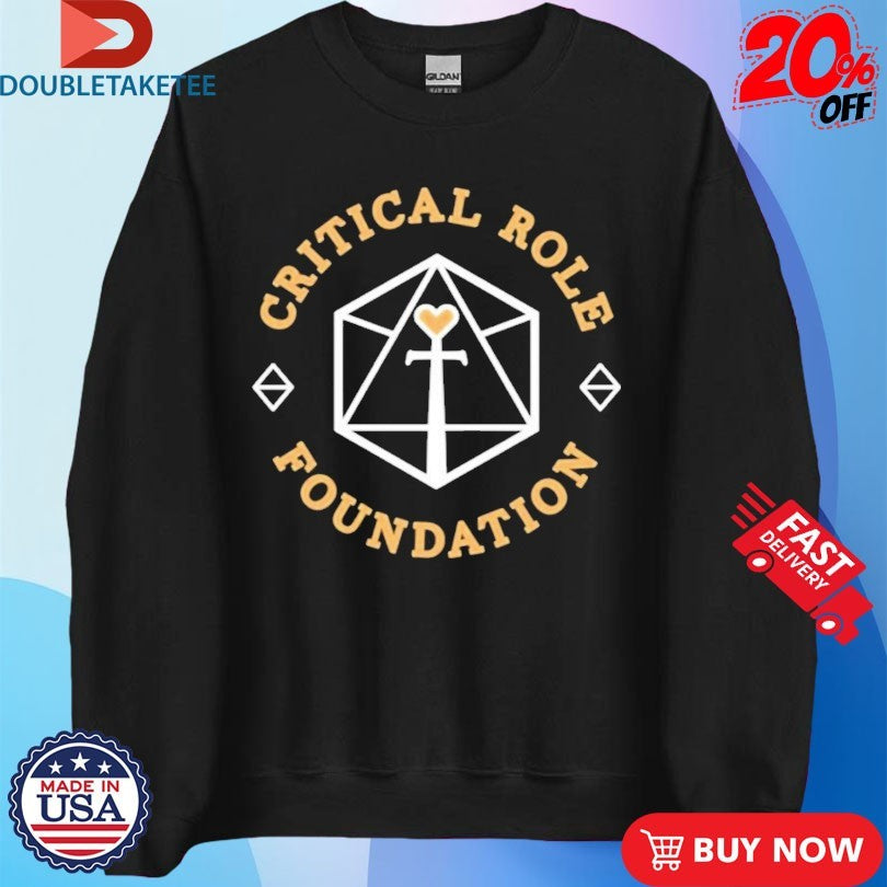 Official Critical Role Foundation Shirts