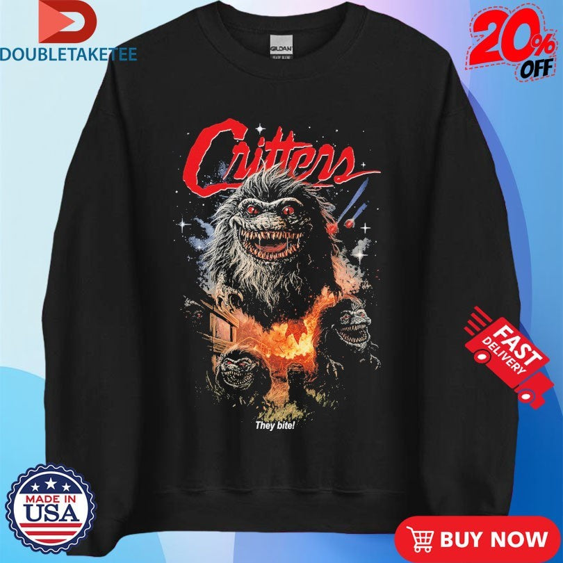 Official Critters They Bite 40th Anniversary Shirt