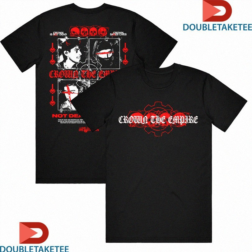 Official Crown The Empire Crown Is Dead Not Dead Yet Tour 2024 Shirts