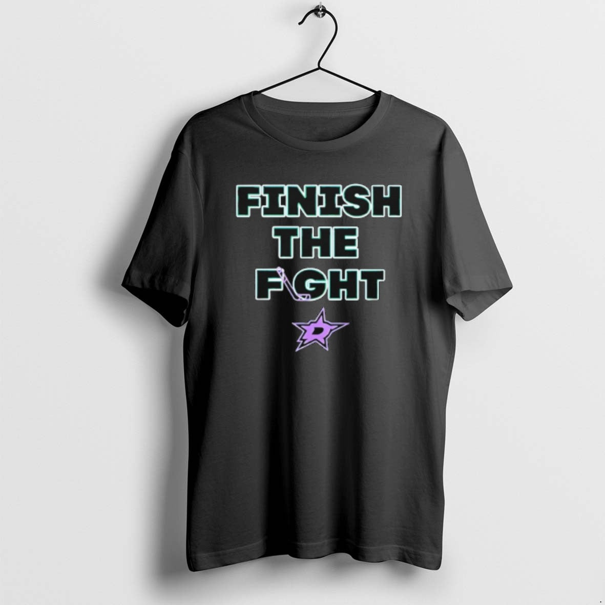 Official Dallas Star Finish The Fight T-Shirts, Hoodie, Sweatshirt | DripVista.com
