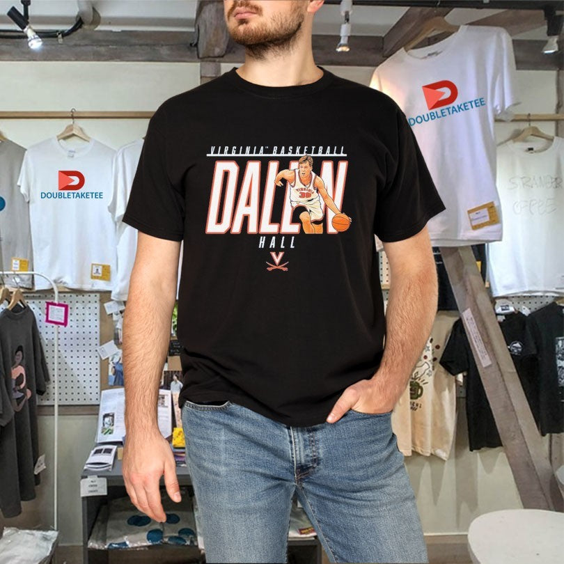 Official Dallin Hall Virginia Cavaliers Basketball Player Shirts