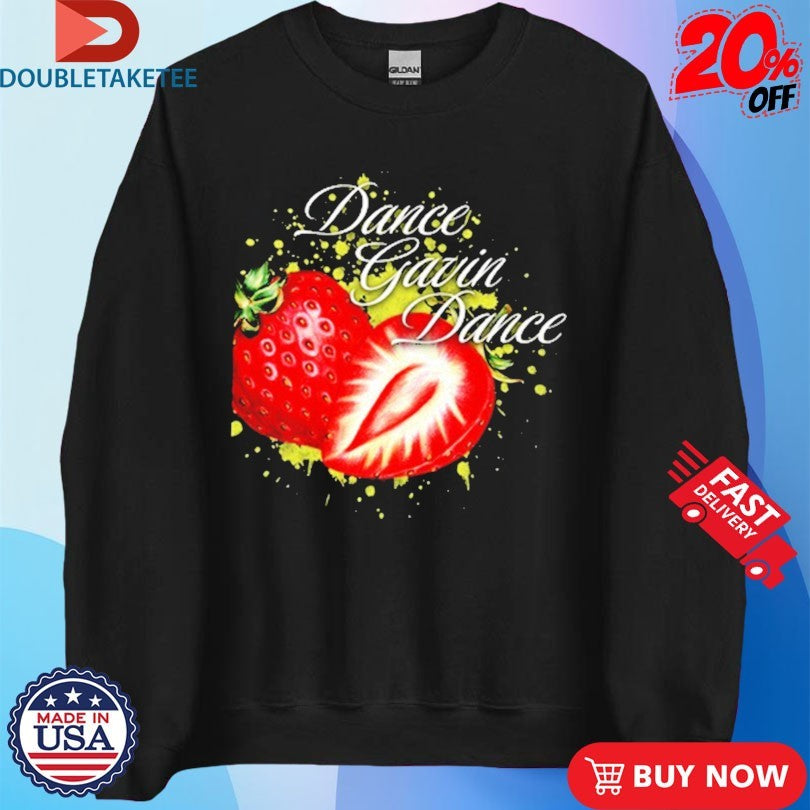 Official Dance Gavin Dance Strawberry Splatter Shirts