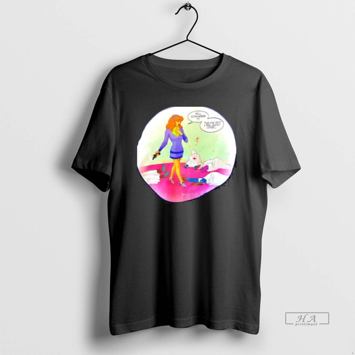 Official Daphne Blake Standing Several Bodies Ku Klux Klan Robe T-Shirts, Hoodie, Sweatshirt | DripVista.com