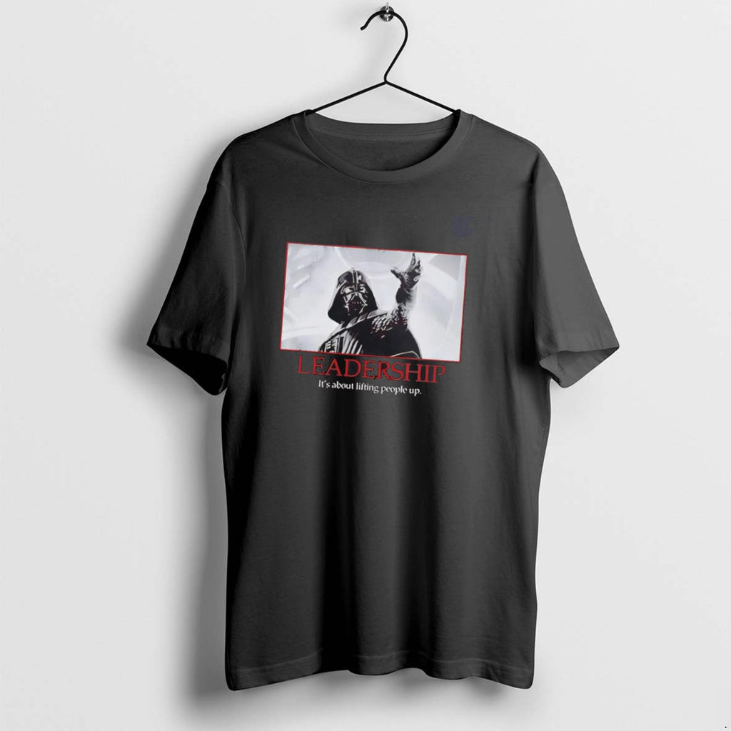 Official Darth Vader Leadership Its About Lifting People Up T-Shirts, Hoodie, Sweatshirt | DripVista.com