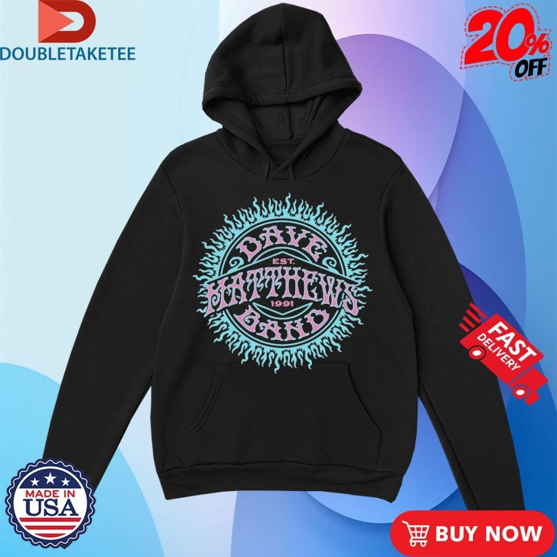 Official Dave Matthews Band Est 1991 Sun Shirts