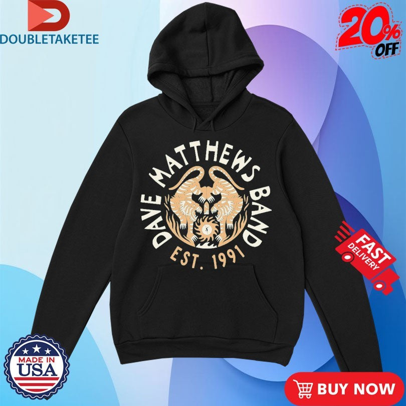 Official Dave Matthews Band Est 1991 Tigers Shirts