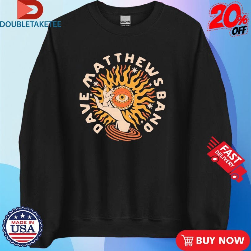 Official Dave Matthews Band Sun Hand Shirts