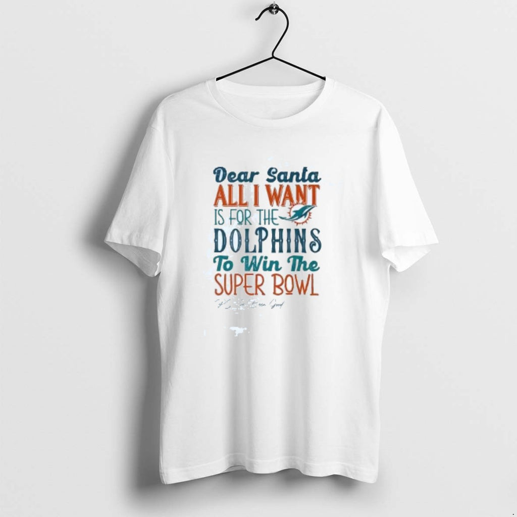 Official Dead Santa All I Want Is For The Miami Dolphins To Win The Championship T-Shirts, Hoodie, Sweatshirt | DripVista.com
