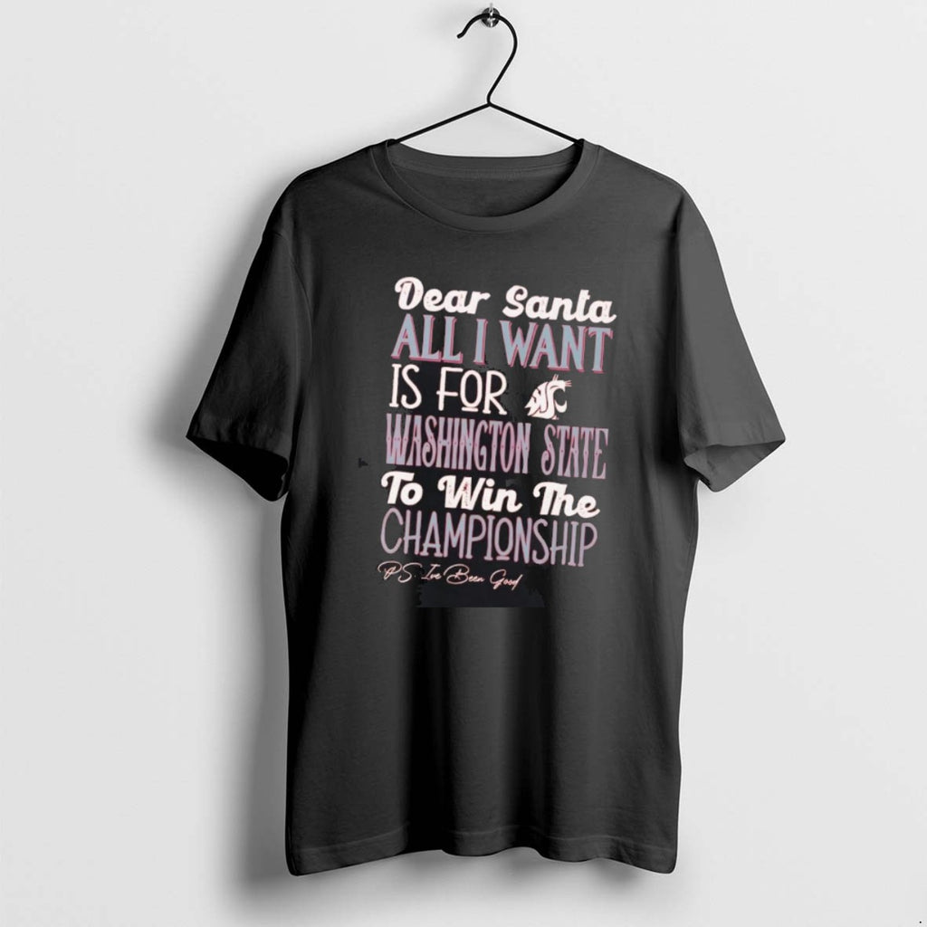 Official Dead Santa All I Want Is For The Washington State Cougars To Win The T-Shirts, Hoodie, Sweatshirt | DripVista.com