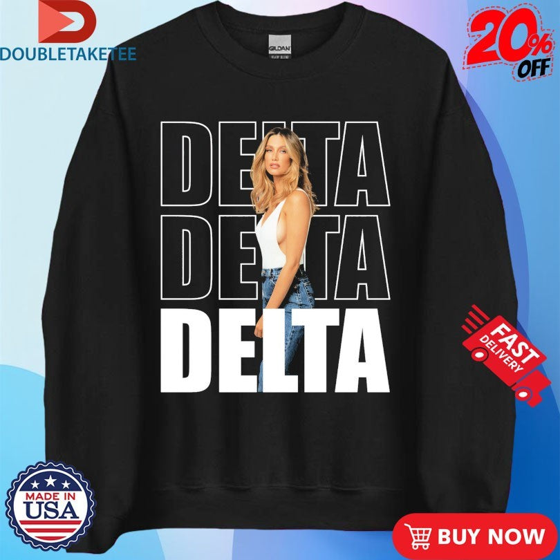 Official Delta Goodrem Delta Repeat Logo Shirts