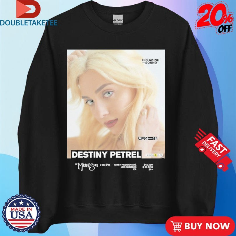 Official Destiny Petrel x Breaking Sound Shirts