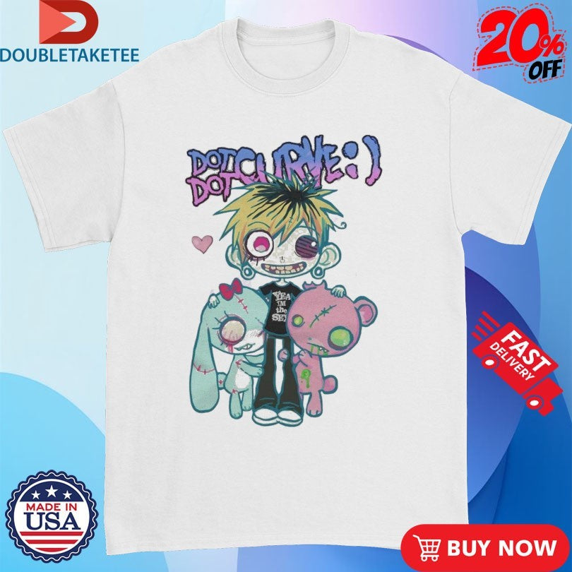 Official Dot Dot Curve Teddy Smiley Shirts