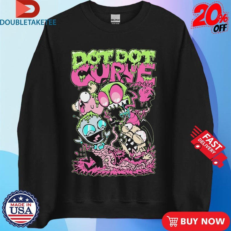 Official Dot Dot Curve Zim Did It Shirts