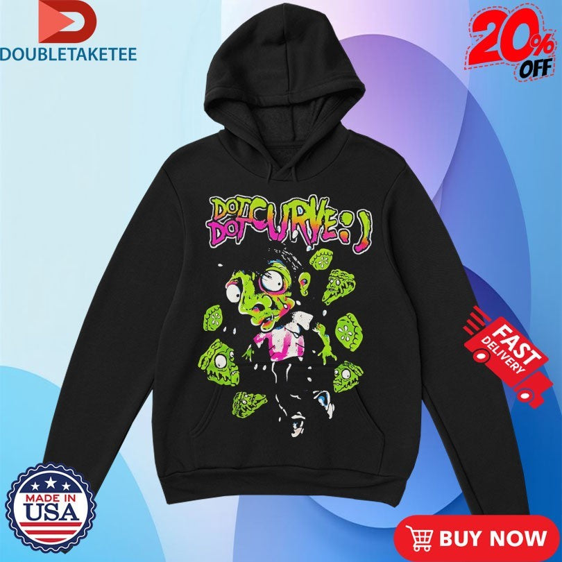 Official Dot Dot Curve Zombie Pie Shirts