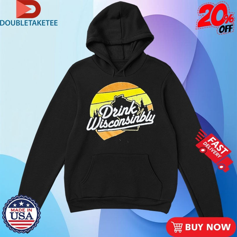 Official Drink Wisconsinbly Sunset Shirts