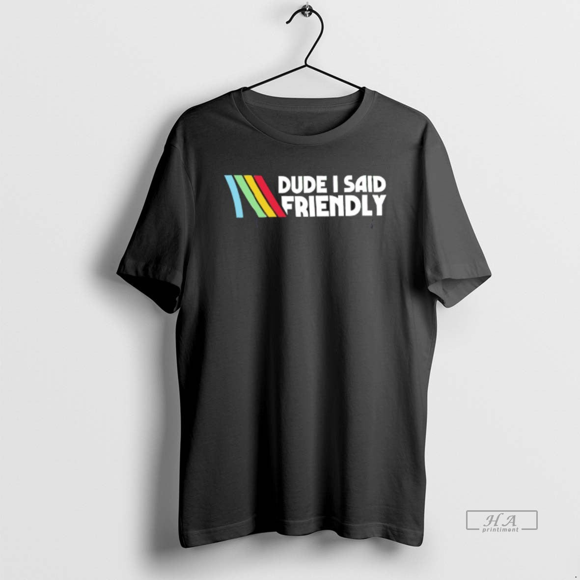 Official Dude Is Said Friendly Logo T-Shirts, Hoodie, Sweatshirt | DripVista.com
