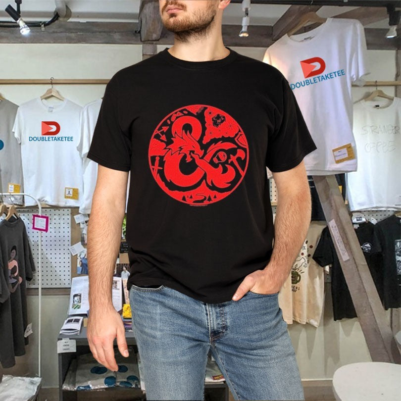 Official Dungeons &amp; Dragons Ampersand Circle Shirts