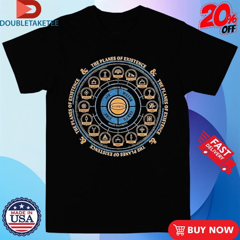 Official Dungeons &amp; Dragons The Planes Of Existence Shirts
