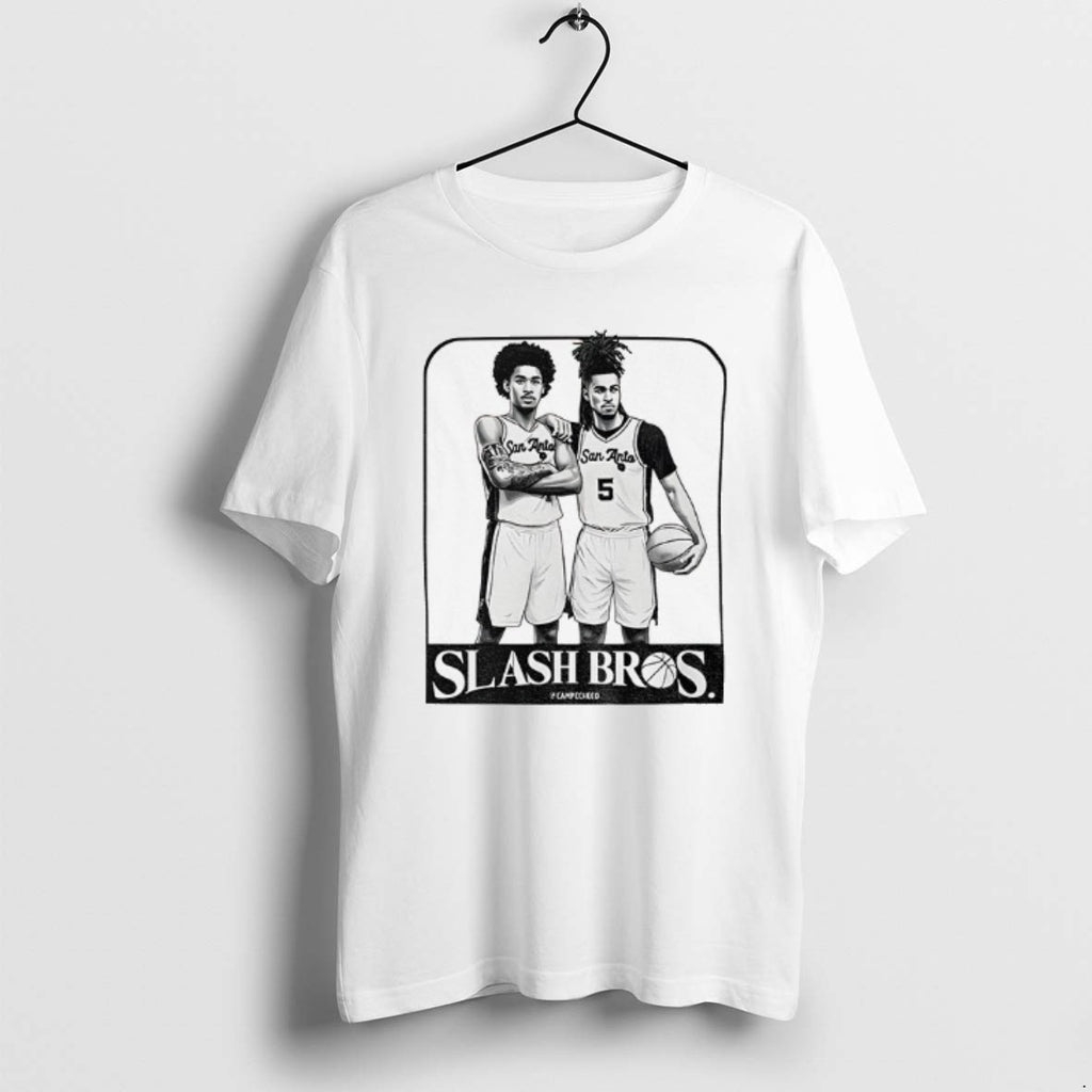 Official Dylan Harper Vs David Robinson Slash Bros San Antonio Spurs Nba Basketball Cartoon T-Shirts, Hoodie, Sweatshirt