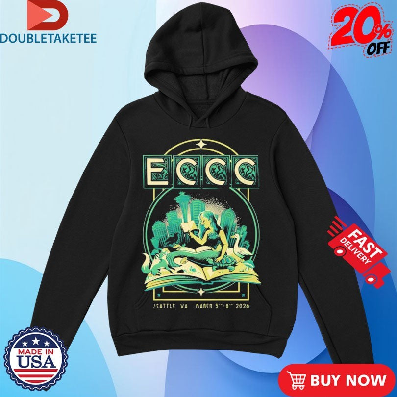 Official ECCC Seattle, WA March 5-8 2026 Book Fox Girl Shirts